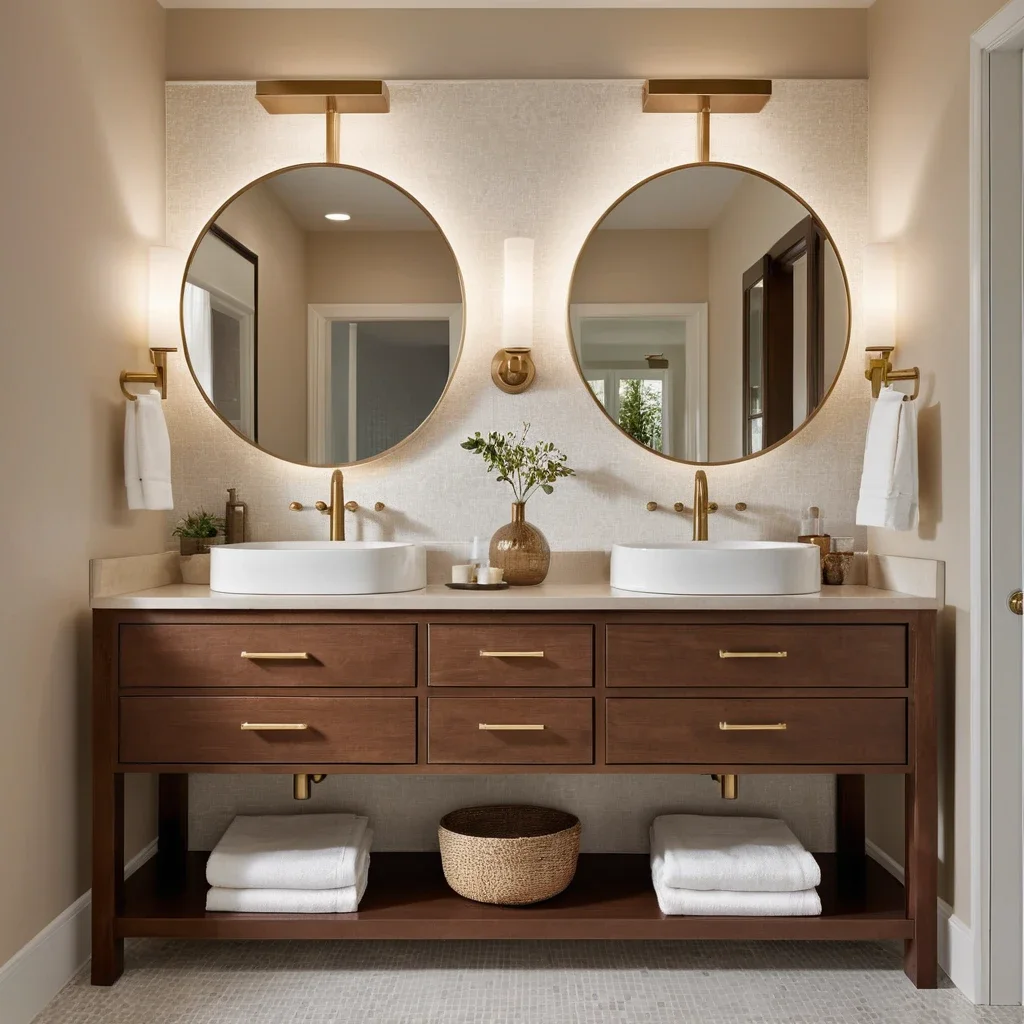 Double Sconce Lighting for Balanced Brightness