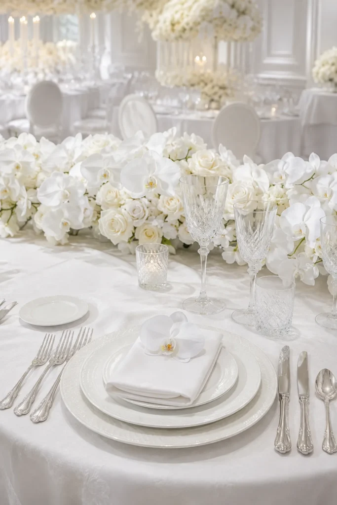 Elevated Monochromatic White-on-White Luxury