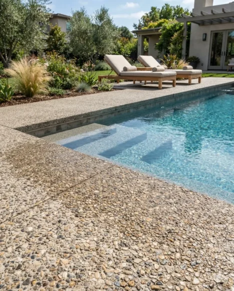 Exposed Aggregate Natural Texture