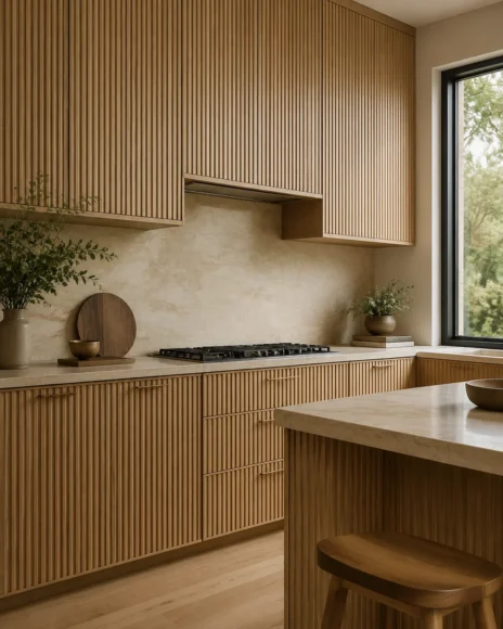 Fluted or Reeded Cabinet Fronts