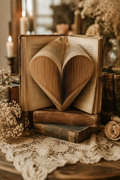 Folded Page Sculpture