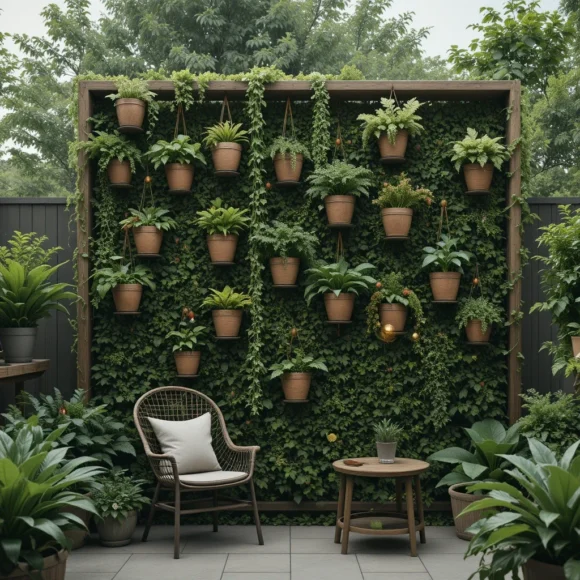 Hanging Plant Wall
