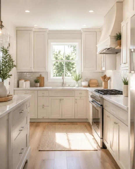 Light Colors to Open Up the Space