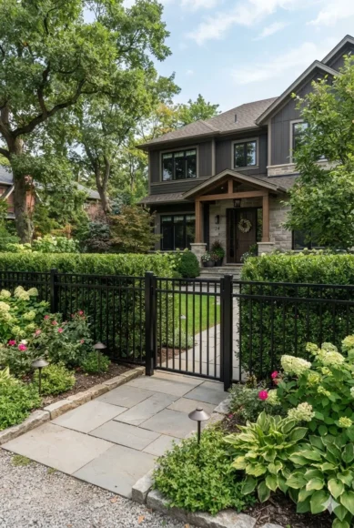 Living Hedge Hybrid Fence