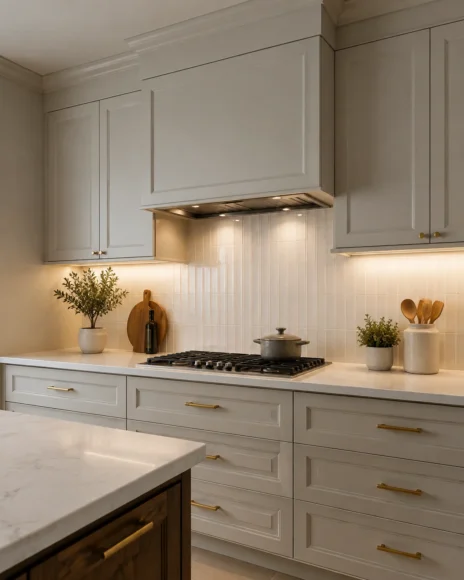 Low-Profile Integrated Range Hood