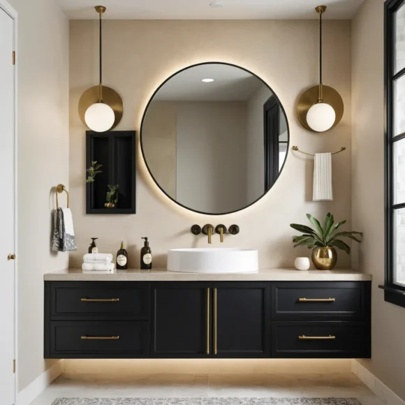 Mixed Metal Fixtures for Trendy Appeal