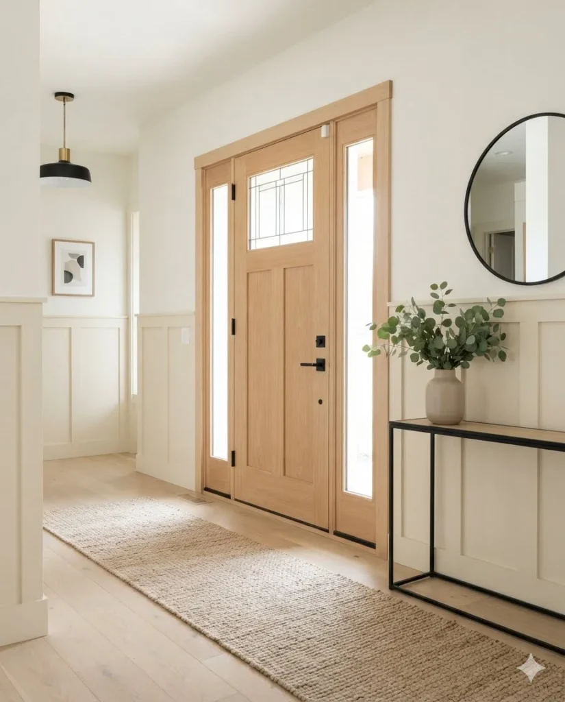 Modern Craftsman Hybrid Entry