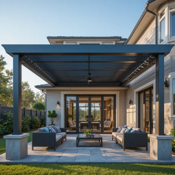 Motorized Louvered Pergola