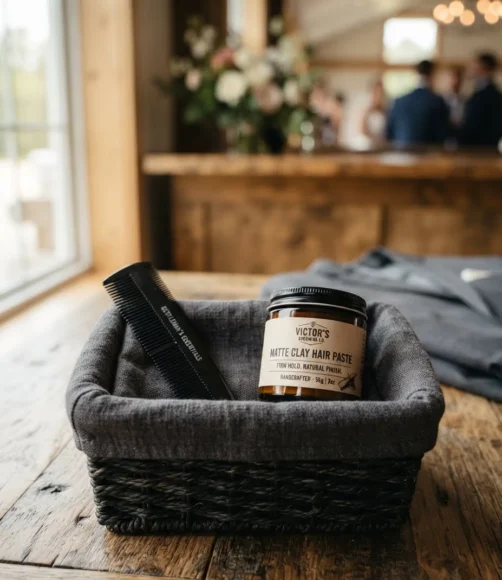 Pocket Comb and Matte Hair Paste