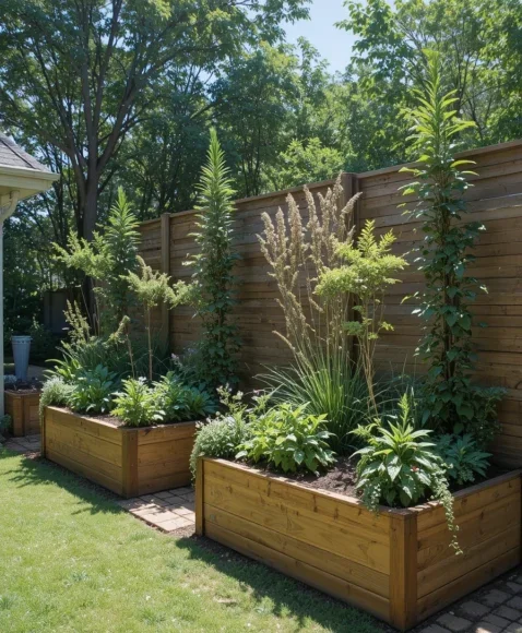Raised Garden Bed Barrier