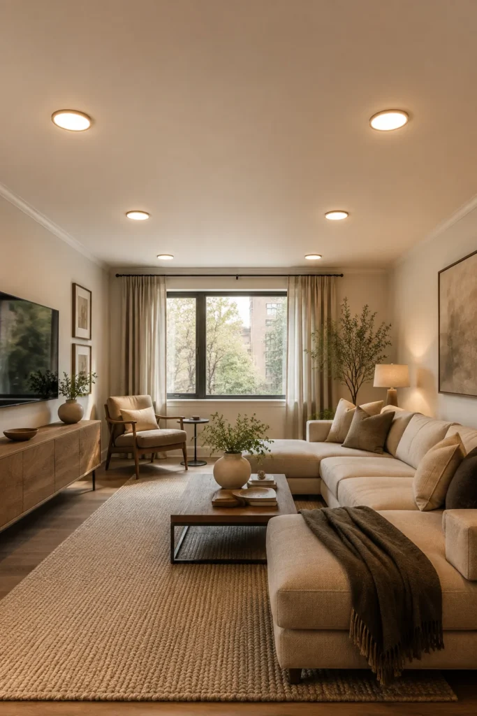 Recessed or Flush Ceiling Lighting
