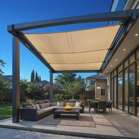 Retractable Pergola Roof System