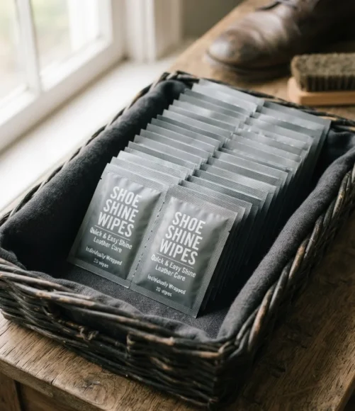 Shoe Shine Wipes