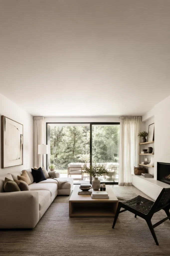 Simple, Smooth Ceiling