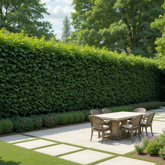 Skip Laurel Hedge Row