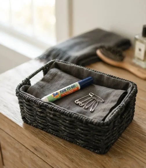 Stain Remover Pen and Safety Pins