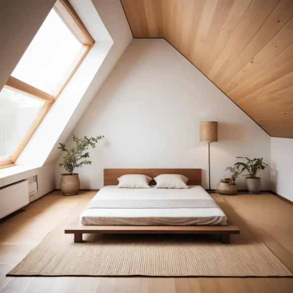 Try a Floor Mattress for a Minimal Look