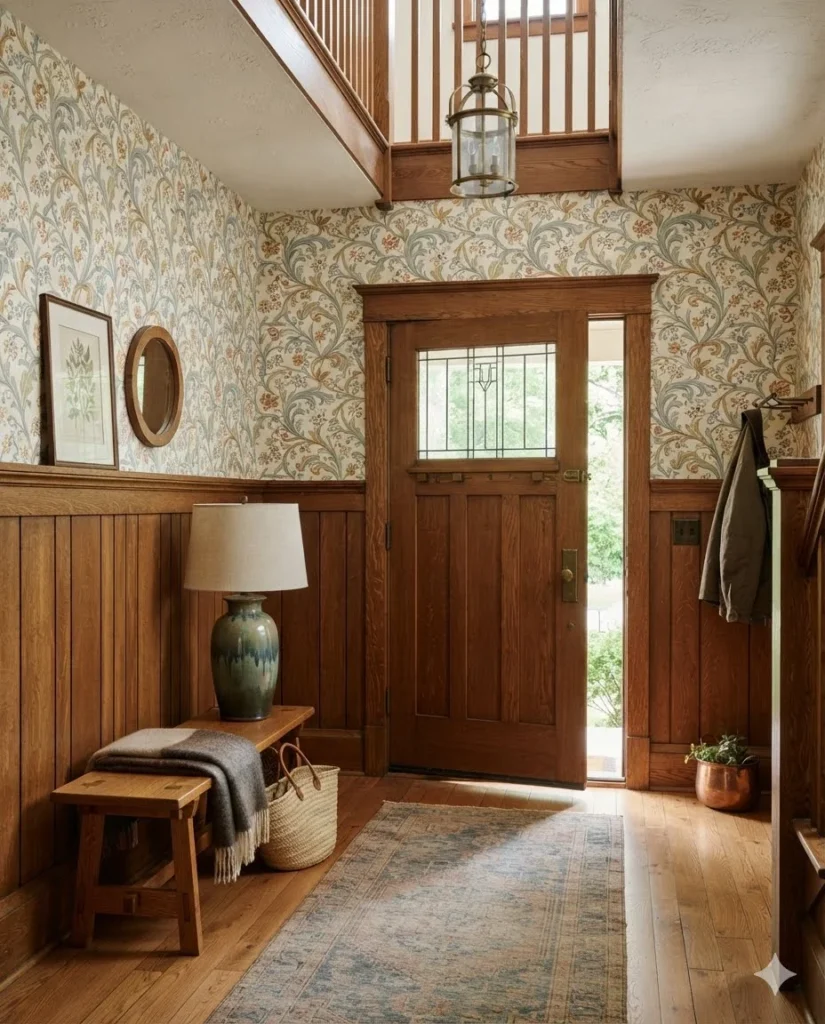 William Morris Wallpaper Accent