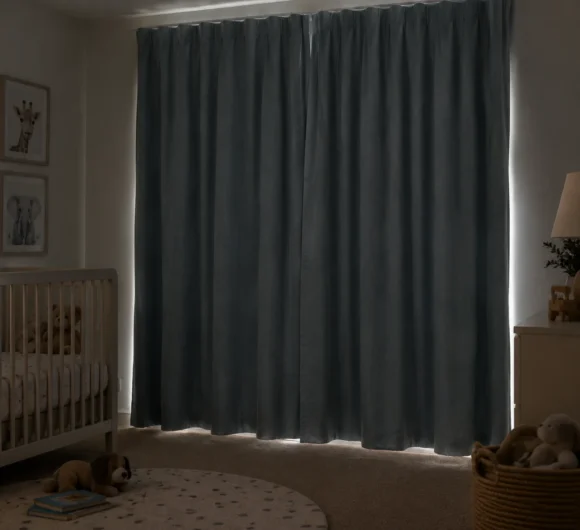 Blackout Curtains with Cordless Design