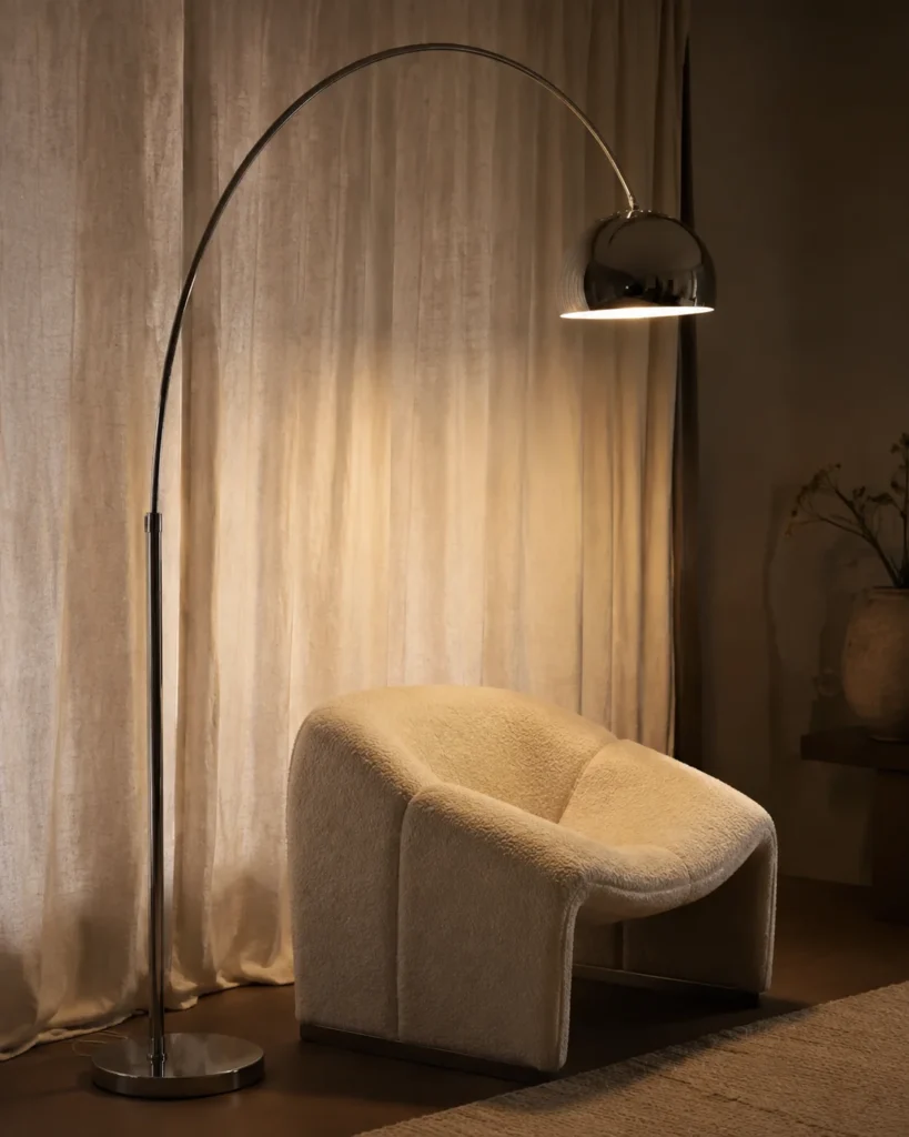 Chrome Floor Lamp