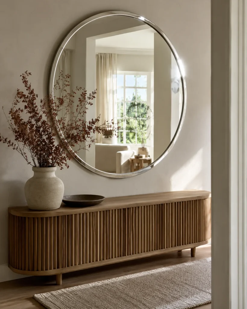 Chrome Mirror Frame