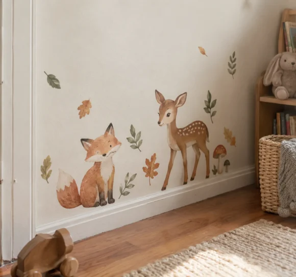 Woodland Animal Wall Decals