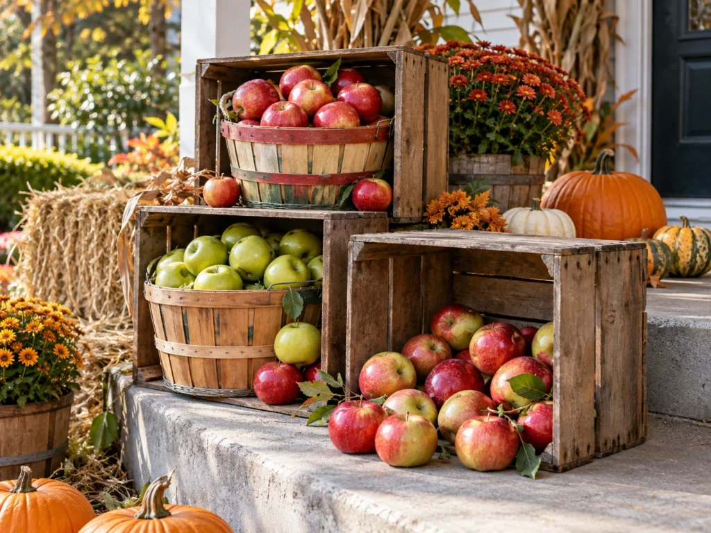 Apple Bushel Display