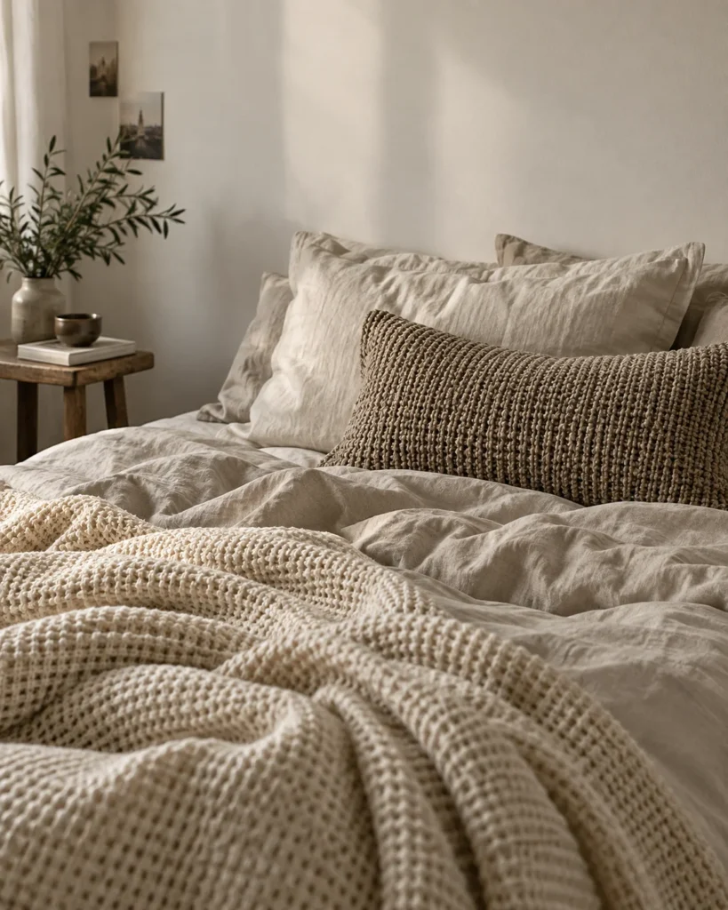 Monochromatic Textured Neutral Layering