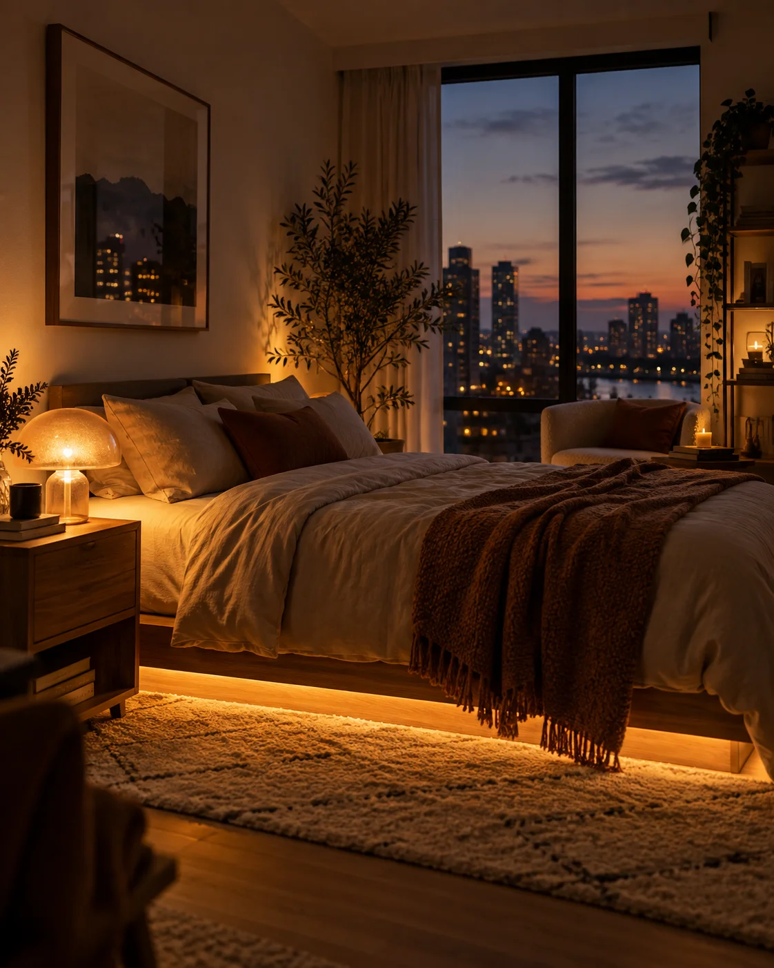 Multi-Source Warm Ambient Lighting