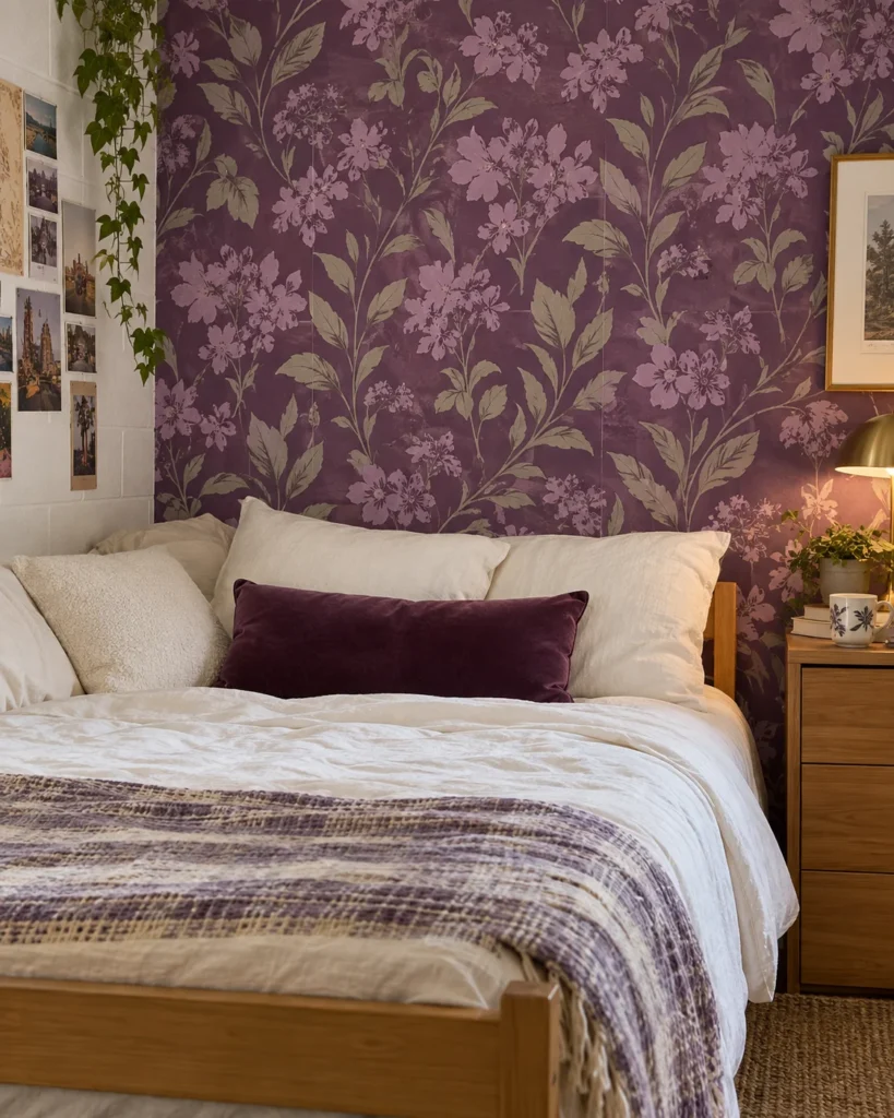 Removable Grape-Soda Accent Wall