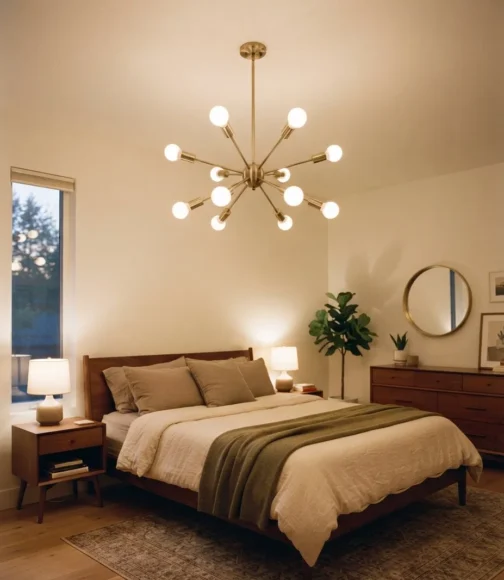 The Sculptural Brushed-Brass